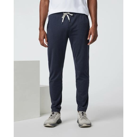 Vuori Ponto Performance Pants Midnight Heather DreamKnit Sweatpants - Picture 1 of 7